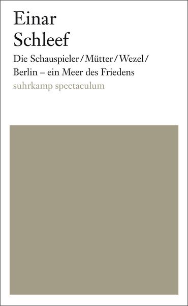Produktbild: Die Schauspieler/M&uuml;tter/Wezel/ Berlin - ein Meer des Friedens
