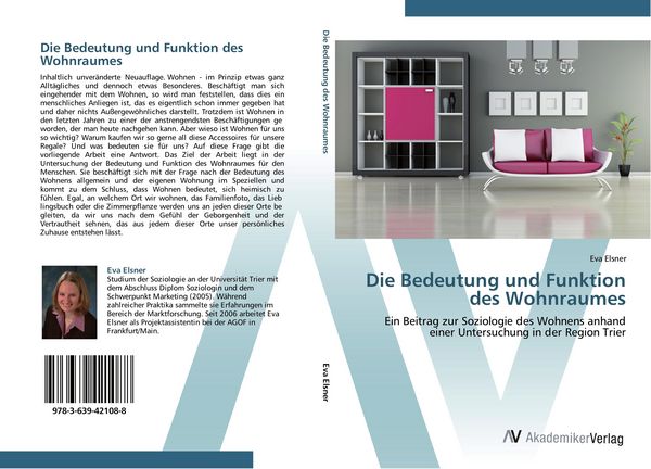 Produktbild: Die Bedeutung und Funktion des Wohnraumes
