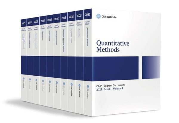 Produktbild: 2025 CFA Program Curriculum Level I Box Set