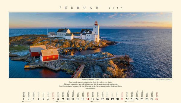 Produktbild: Panorama Norwegen 2027 Wandkalender