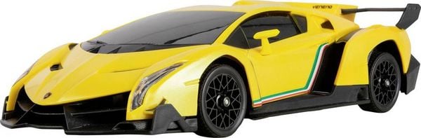 Amewi Veneno Drift Car Gelb Brushed 1:18 RC Modellauto Elektro Drift Allradantrieb (4WD) RtR 2,4 GHz inkl. Akku und Ladekabel, Spar-Set