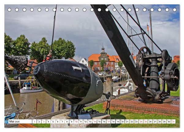 Produktbild: Die Nordsee zwischen Stade und Pellworm (Tischkalender 2026 DIN A5 quer), CALVENDO Monatskalender