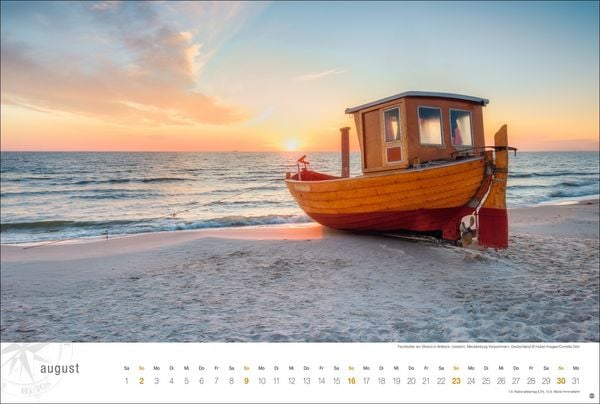 Produktbild: Ostsee Globetrotter Kalender 2026 - Von behaglichen Strandkörben und rauen Küsten