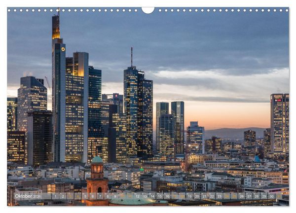 Produktbild: Frankfurt Mainhattan (Wandkalender 2026 DIN A3 quer), CALVENDO Monatskalender