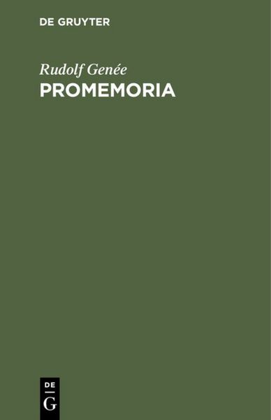 Produktbild: Promemoria
