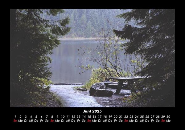 Produktbild: Seeblick 2025 Fotokalender DIN A3