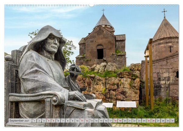 Produktbild: Steine Des Glaubens: Heiliges Armenien (hochwertiger Premium Wandkalender 2027 DIN A2 quer), Kunstdruck in Hochglanz