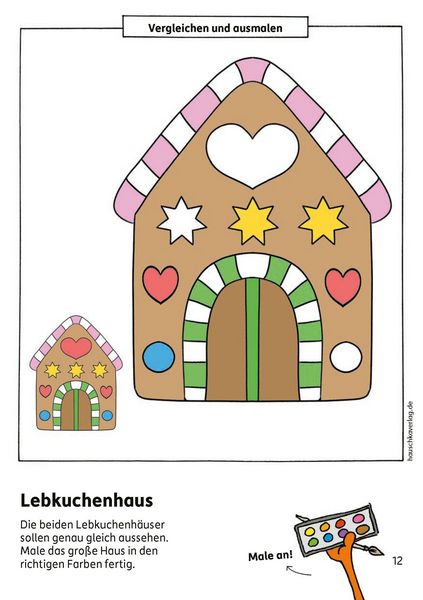 Produktbild: Weihnachtsr&auml;tsel &ndash; Kunterbunter Kindergartenblock ab 3 Jahre