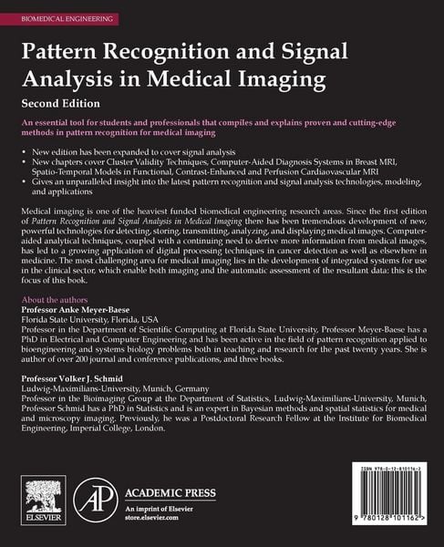 Produktbild: Pattern Recognition and Signal Analysis in Medical Imaging