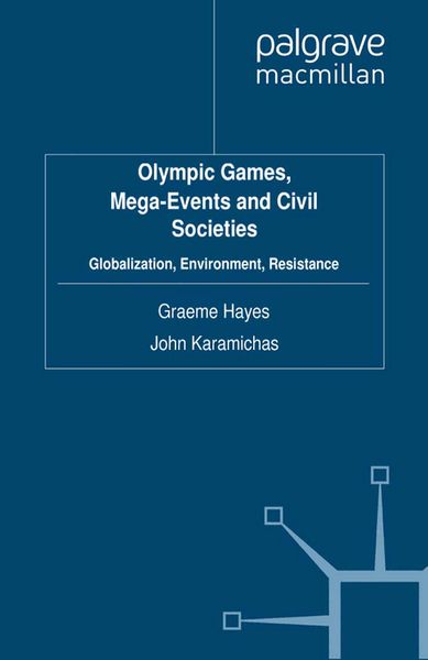 Produktbild: Olympic Games, Mega-Events and Civil Societies