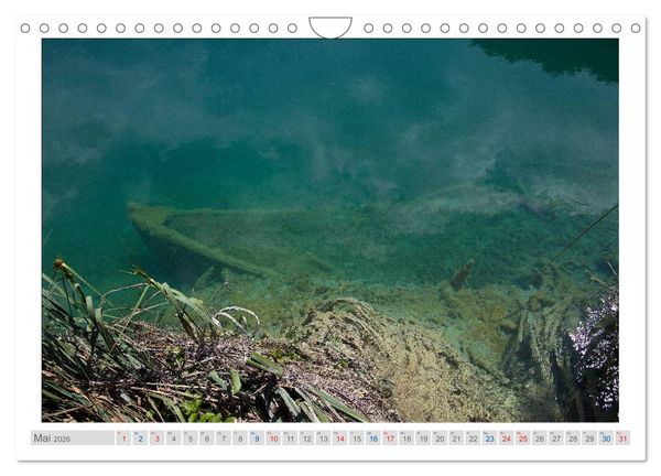Produktbild: Kroatien - Plitwitzer Seen, Rijeka und Krk (Wandkalender 2026 DIN A4 quer), CALVENDO Monatskalender