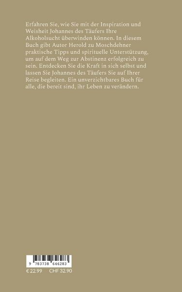 Produktbild: Johannes der T&auml;ufer wird Deine Alkoholsucht tilgen!