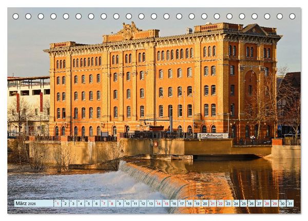 Produktbild: Hameln - Fachwerk und Weserrenaissance (Tischkalender 2026 DIN A5 quer), CALVENDO Monatskalender