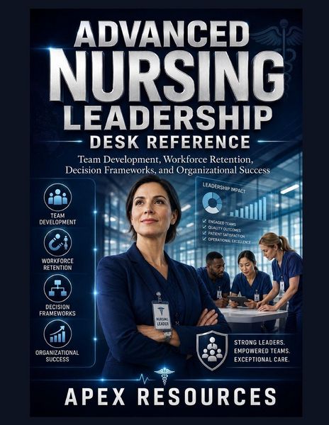 Produktbild: Advanced Nursing Leadership Desk Reference