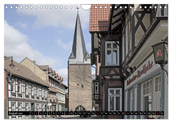 Produktbild: Wernigerode - Fachwerkstadt am Harz (Wandkalender 2026 DIN A4 quer), CALVENDO Monatskalender