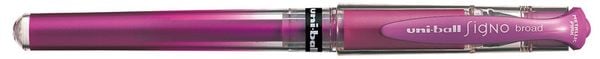 Produktbild: Faber-Castell uni-ball&reg; Roller Signo broad, pink metallic
