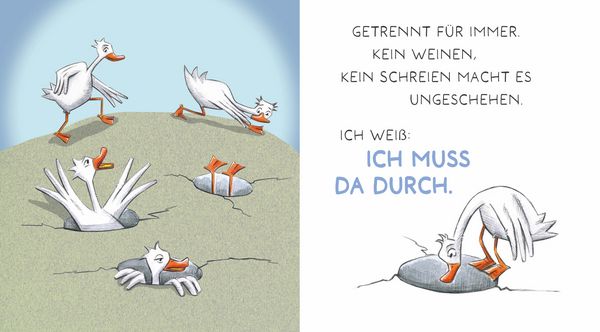 Produktbild: Wenn die Liebe geht, bleibst du Gans(z)