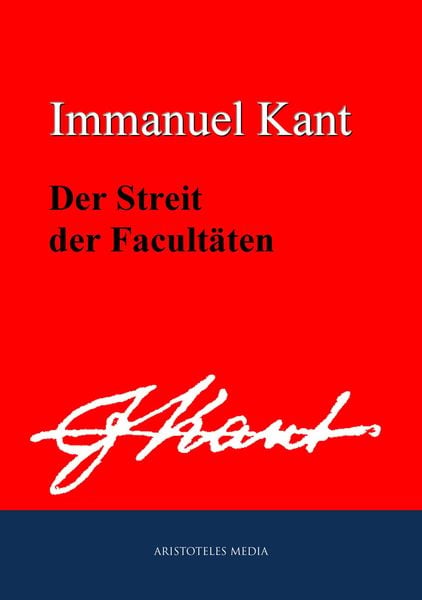 Produktbild: Der Streit der Facult&auml;ten