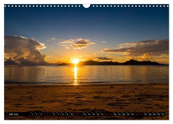 Produktbild: Trauminseln Seychellen (Wandkalender 2026 DIN A3 quer), CALVENDO Monatskalender
