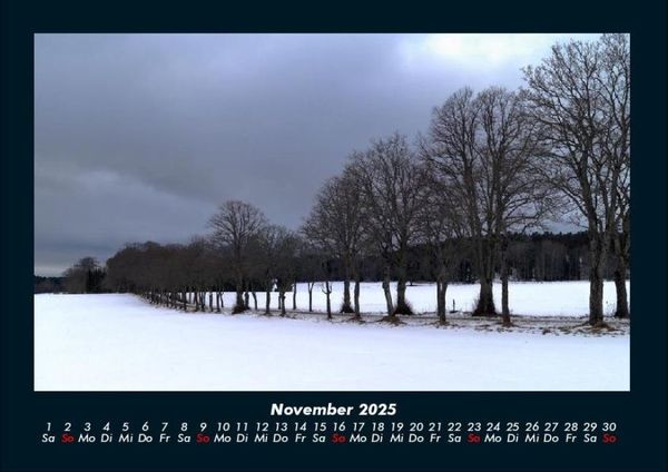 Produktbild: Winterzauber 2025 Fotokalender DIN A4