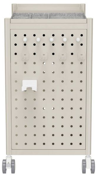 Produktbild: SpeaKa Professional Rollcontainer Hellbraun (B x H x T) 300 x 545 x 500 mm Anzahl der Schubf&auml;cher: 1 SP-13660888 SP-MCT03-03 1 St.