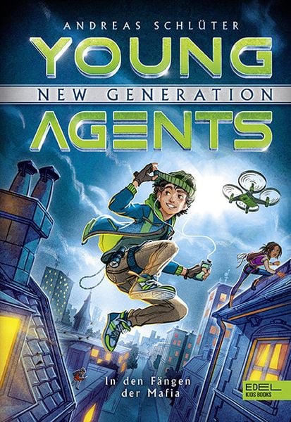 Young Agents – New Generation (Band 1) – In den Fängen der Mafia, Gebundene Ausgabe von Andreas Schlüter, Karibu – ein Verlag der Edel Verlagsgruppe,