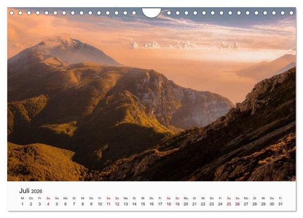 Produktbild: Auf Entdeckungsreise durch Italien (Wandkalender 2026 DIN A4 quer), CALVENDO Monatskalender
