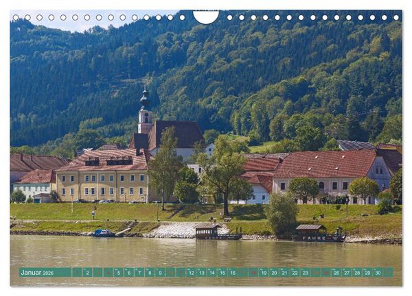 Produktbild: Donauufer im M&uuml;hlviertel (Wandkalender 2026 DIN A4 quer), CALVENDO Monatskalender