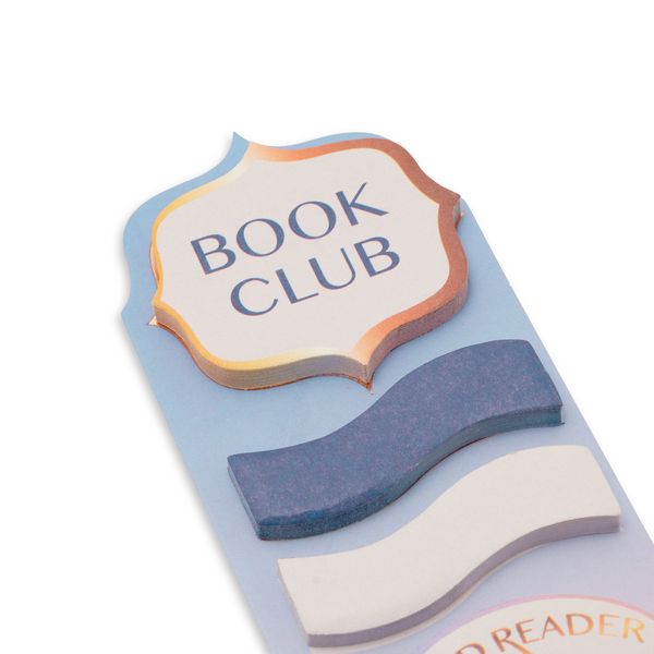 Produktbild: Lesezeichen mit Haftnotizen "Book Club"