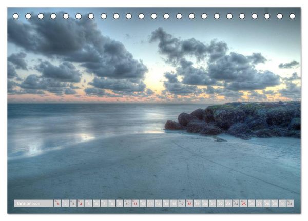 Produktbild: D&auml;nische Westk&uuml;ste (Tischkalender 2026 DIN A5 quer), CALVENDO Monatskalender