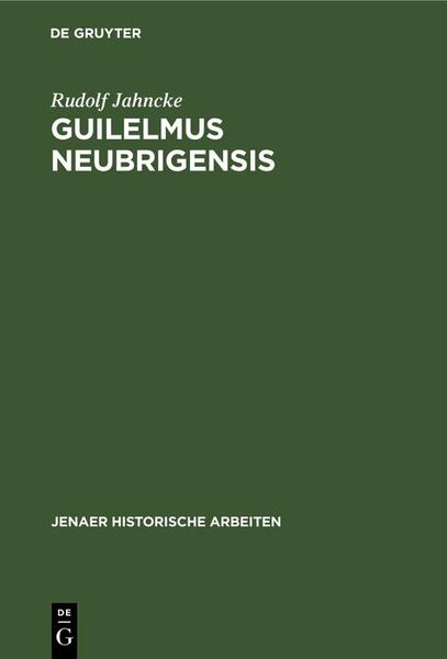 Produktbild: Guilelmus Neubrigensis