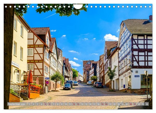 Produktbild: Ein Blick auf Frankenberg an der Eder (Wandkalender 2026 DIN A4 quer), CALVENDO Monatskalender