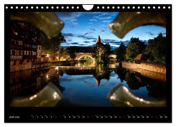 Produktbild: Historisches N&uuml;rnberg (Wandkalender 2026 DIN A4 quer), CALVENDO Monatskalender
