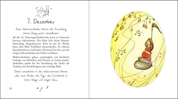 Produktbild: Schwanger im Advent - Ein Adventskalender f&uuml;r alle werdenden M&uuml;tter