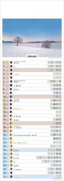 Produktbild: Mondkalender 2027