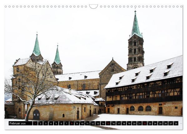 Produktbild: Bezauberndes Bamberg (Wandkalender 2026 DIN A3 quer), CALVENDO Monatskalender
