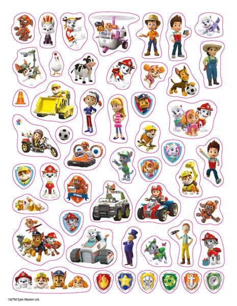 Produktbild: PAW Patrol Mein Stickeralbum mit 100 Stickern