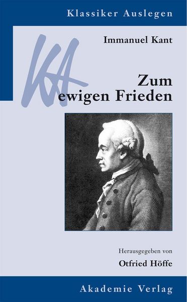 Produktbild: Immanuel Kant: Zum ewigen Frieden
