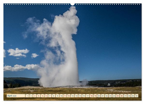 Produktbild: Wyoming, South Dakota Colorado (Wandkalender 2026 DIN A2 quer), CALVENDO Monatskalender