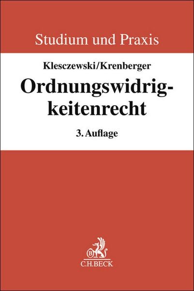 Produktbild: Ordnungswidrigkeitenrecht