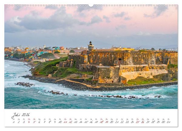 Produktbild: San Juan - Inselstadt in der Karibik (hochwertiger Premium Wandkalender 2026 DIN A2 quer), Kunstdruck in Hochglanz