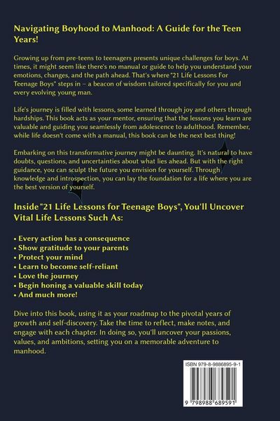 Produktbild: 21 Life Lessons For Teenage Boys