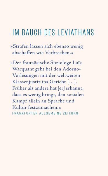 Produktbild: Der strafende Staat
