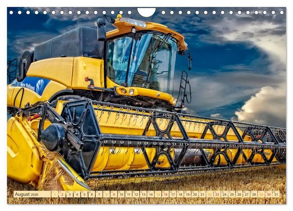 Produktbild: Landwirtschaft - Hightech und Handarbeit (Wandkalender 2026 DIN A4 quer), CALVENDO Monatskalender