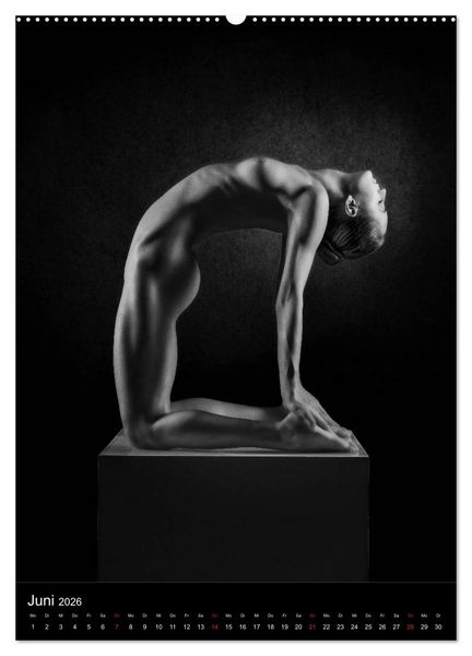 Produktbild: BODY SCULPTURE (Wandkalender 2026 DIN A2 hoch), CALVENDO Monatskalender
