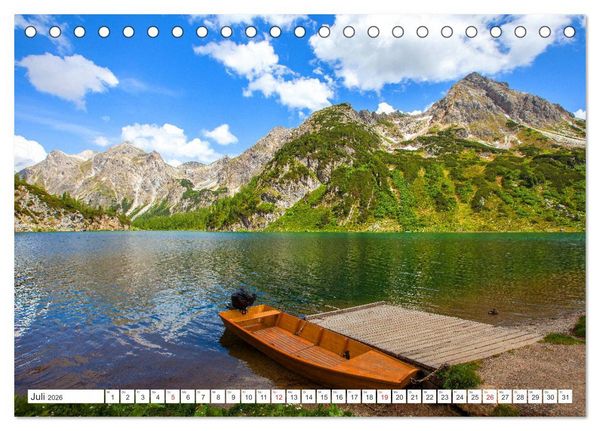 Produktbild: Der Tappenkarsee (Tischkalender 2026 DIN A5 quer), CALVENDO Monatskalender