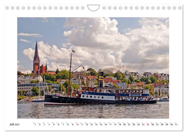 Produktbild: Rauchfahnen &uuml;ber der Ostsee - Schiffe unter Dampf (Wandkalender 2027 DIN A4 quer), CALVENDO Monatskalender
