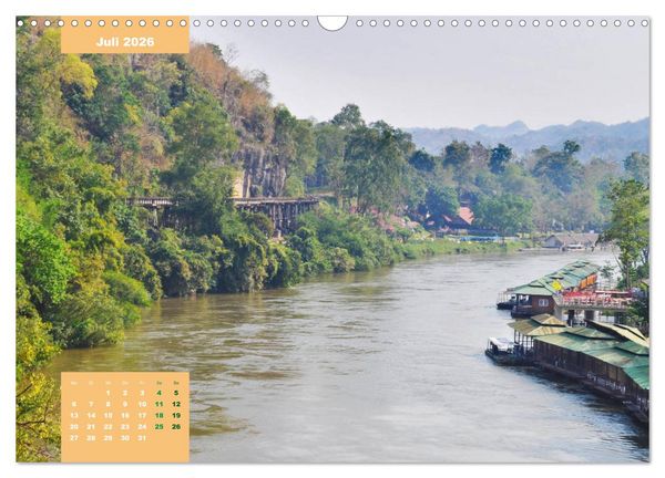 Produktbild: Erlebe mit mir Thailand der Norden (Wandkalender 2026 DIN A3 quer), CALVENDO Monatskalender