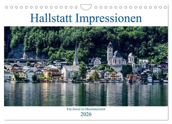 Produktbild: Hallstatt Impressionen (Wandkalender 2026 DIN A4 quer), CALVENDO Monatskalender