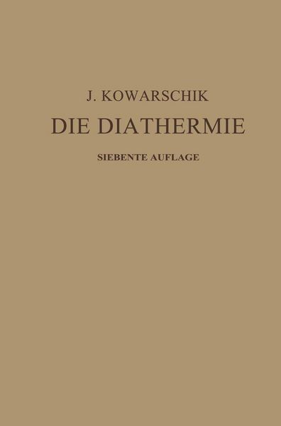 Produktbild: Die Diathermie